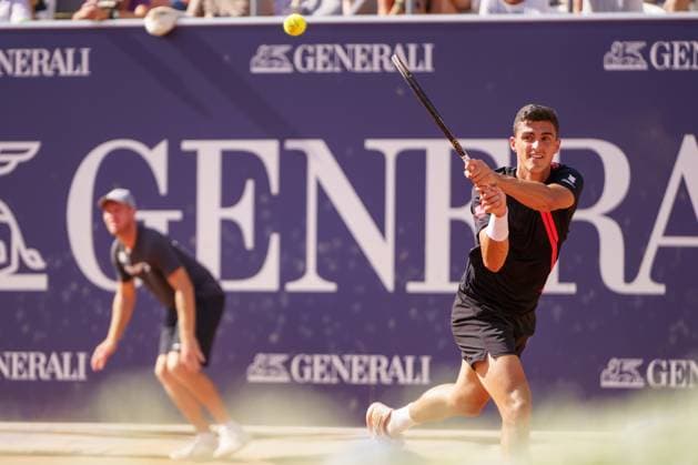 Generali Open ATP 250 2024 Kitzbühel, 26 07 2024 Alexander Erler AUT, Austria Generali Open 2024, ATP 250, Sportpark Kitzbühel on 26 07 2024, Kitzbühel Copyright: xBEAUTIFULxSPORTSx Pajonkx