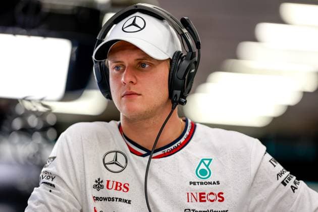 Mick Schumacher DEU, Mercedes AMG Petronas F1 Team , F1 Grand Prix of Belgium at Circuit de Spa Francorchamps on July 26, 2024 in Spa Francorchamps, Belgium Photo by HOCH ZWEI Spa Francorchamps Belgium