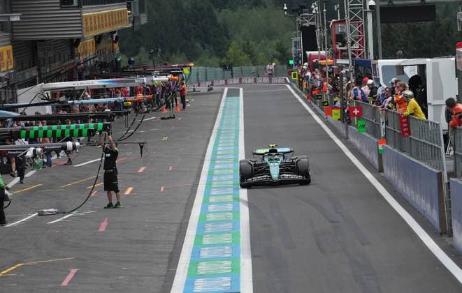 Formula 1 Rolex Belgian Grand Prix 2024 26 07 2024, Circuit de Spa Francorchamps, Spa Francorchhamps, Formula 1 Rolex Belgian Grand Prix 2024 , pictured Fernando Alonso ESP , Aston Martin Aramco Cognizant Formula One Team nordphotoxGmbHx xBratic nph00250