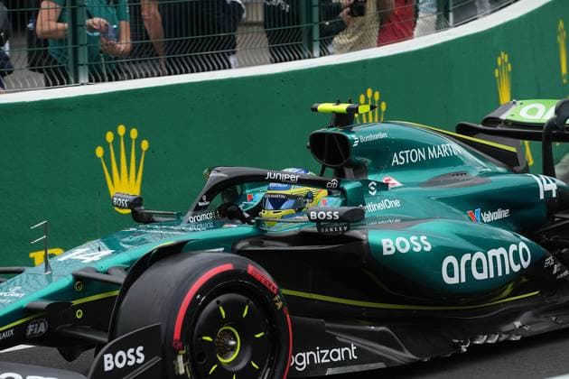 Formula 1 Rolex Belgian Grand Prix 2024 26 07 2024, Circuit de Spa Francorchamps, Spa Francorchhamps, Formula 1 Rolex Belgian Grand Prix 2024 , pictured Fernando Alonso ESP , Aston Martin Aramco Cognizant Formula One Team nordphotoxGmbHx xBratic nph00250