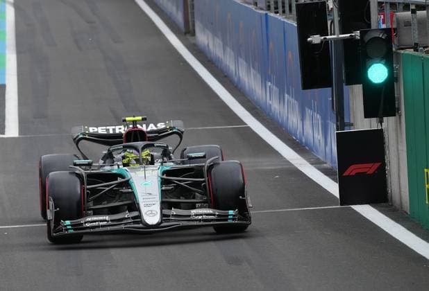 Formula 1 Rolex Belgian Grand Prix 2024 26 07 2024, Circuit de Spa Francorchamps, Spa Francorchhamps, Formula 1 Rolex Belgian Grand Prix 2024 , in the picture Lewis Hamilton GBR , Mercedes AMG Petronas Formula One Team nordphotoxGmbHx xBratic nph00250