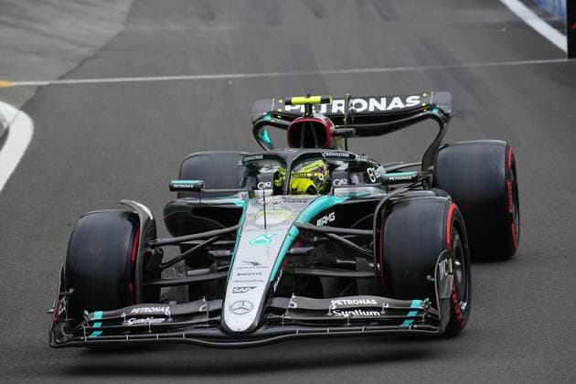 Formula 1 Rolex Belgian Grand Prix 2024 26 07 2024, Circuit de Spa Francorchamps, Spa Francorchhamps, Formula 1 Rolex Belgian Grand Prix 2024 , in the picture Lewis Hamilton GBR , Mercedes AMG Petronas Formula One Team nordphotoxGmbHx xBratic nph00250