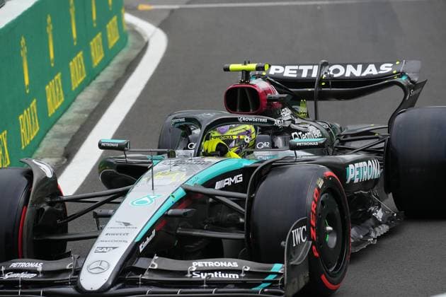 Formula 1 Rolex Belgian Grand Prix 2024 26 07 2024, Circuit de Spa Francorchamps, Spa Francorchhamps, Formula 1 Rolex Belgian Grand Prix 2024 , in the picture Lewis Hamilton GBR , Mercedes AMG Petronas Formula One Team nordphotoxGmbHx xBratic nph00250