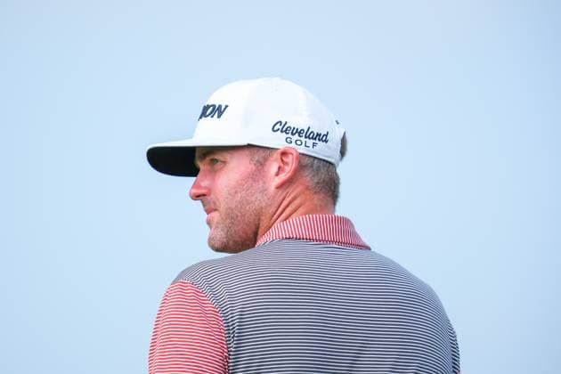 July 26, 2024, Blaine, Minnesota, USA: TAYLOR PENDRITH looks on before teeing off at hole 18 during the 2024 PGA, Golf Herren 3M Open at TPC Twin Cities on July 26, 2024. Blaine USA - ZUMAg254 20240726_zsp_g254_115 Copyright: xStevenxGarciax