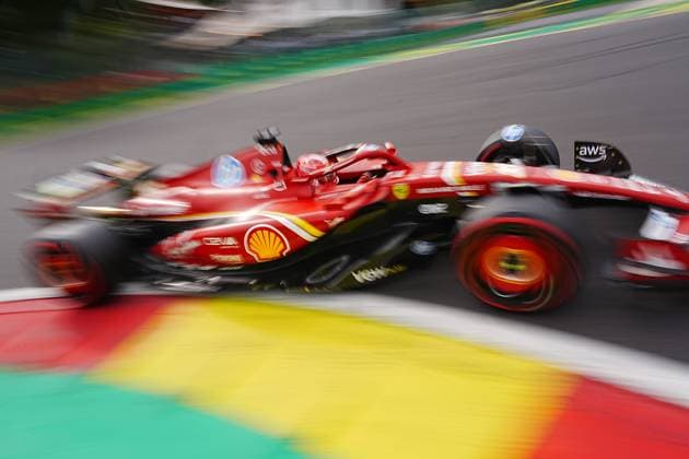 26 07 2024, Circuit de Spa Francorchamps, Spa Francorchhamps, Formula 1 Rolex Belgian Grand Prix 2024 , in the picture Charles Leclerc MCO , Scuderia Ferrari HP Defodi 506 20240726 hbr 6882 Defodi-506