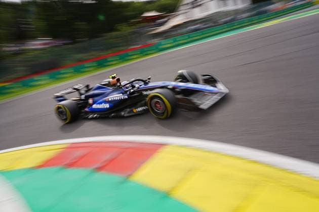 Formula 1 Rolex Belgian Grand Prix 2024 26 07 2024, Circuit de Spa Francorchamps, Spa Francorchhamps, Formula 1 Rolex Belgian Grand Prix 2024 , pictured Logan Sargeant USA , Williams Racing nordphotoxGmbHx xBratic nph00250