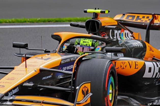 Stavelot, Belgium July 26 28, 2024 FIA Formula 1 World Championship Grand Prix Belgium Circuit de Spa Francorchamps 2024 Pictured Lando Norris GBR Circuit de Spa Francorchamps Copyright: xFotostandx xHorstxBernhardtx
