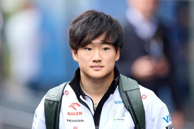 F1 Grand Prix of Hungary - Qualifying Yuki Tsunoda of Japan and Visa Cash App RB Formula One Team arrives to the paddock during practice ahead of the F1 Grand Prix of Belgium at Circuit de Spa-Francorchamps on July 27, 2024, in Spa, Belgium. Spa Circuit de Spa-Francorchamps Spa Belgium RL_GPF1BELG24_00593 Copyright: xRicardoxLarreinax