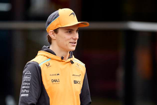 F1 Grand Prix of Hungary - Qualifying Oscar Piastri of Australia and McLaren Formula 1 Team arrives to the paddock during practice ahead of the F1 Grand Prix of Belgium at Circuit de Spa-Francorchamps on July 27, 2024, in Spa, Belgium. Spa Circuit de Spa-Francorchamps Spa Belgium RL_GPF1BELG24_00599 Copyright: xRicardoxLarreinax
