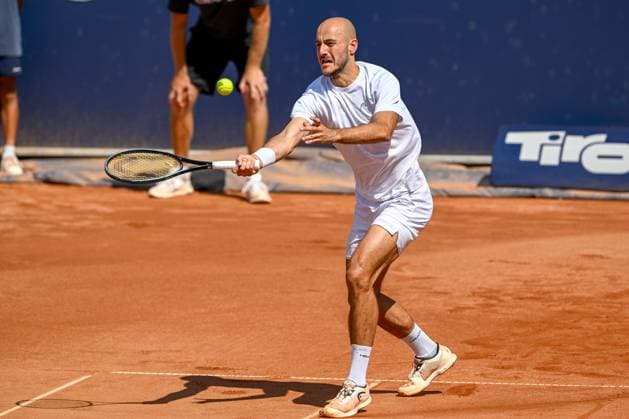 TENNIS - ATP, Tennis Herren Generali Open 2024 KITZBUEHEL,AUSTRIA,27.JUL.24 - TENNIS - ATP World Tour, Generali Open. Image shows Constantin Frantzen (GER).  GEPAxpictures xDanielxSchoenherr