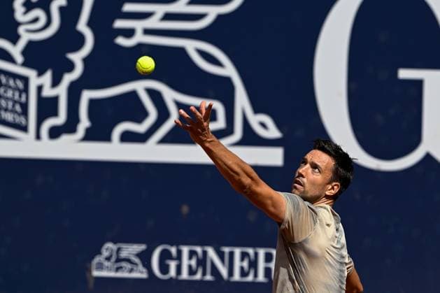 TENNIS - ATP, Tennis Herren Generali Open 2024 KITZBUEHEL,AUSTRIA,27.JUL.24 - TENNIS - ATP World Tour, Generali Open. Image shows Andreas Mies (GER).  GEPAxpictures xDanielxSchoenherr