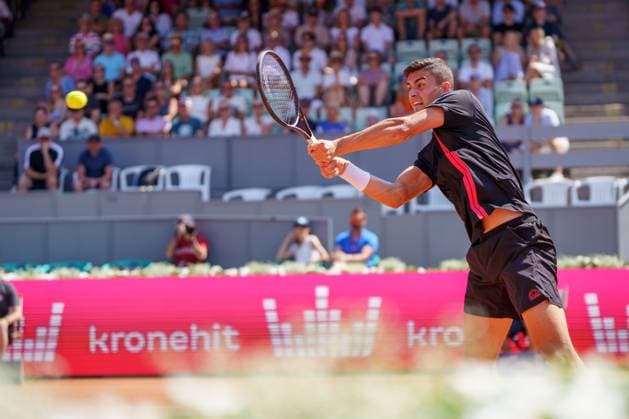 Generali Open ATP 250 2024 Kitzbühel, 27 07 2024 Alexander Erler AUT, Austria Generali Open 2024, ATP 250, Sportpark Kitzbühel on 27 07 2024, Kitzbühel Copyright: xBEAUTIFULxSPORTSx Pajonkx