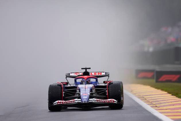 F1 Grand Prix of Hungary - Qualifying Daniel Ricciardo of Australia driving the (3) Visa Cash App RB Formula One Team VCARB 01 on track during practice ahead of the F1 Grand Prix of Belgium at Circuit de Spa-Francorchamps on July 27, 2024, in Spa, Belgium. Spa Circuit de Spa-Francorchamps Spa Belgium RL_GPF1BELG24_00629 Copyright: xRicardoxLarreinax