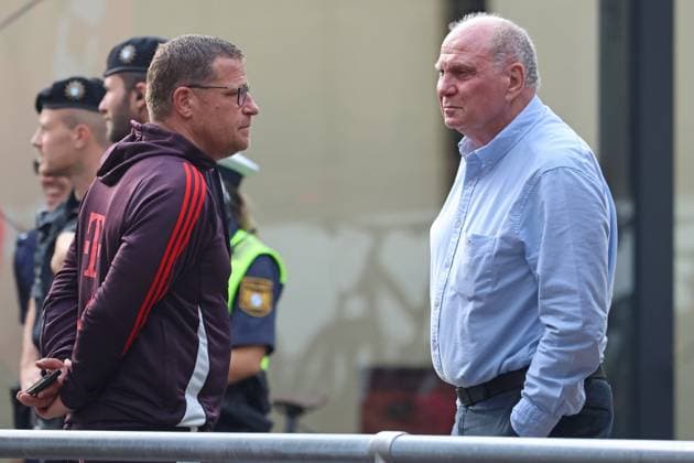Football, Uli Hoeneß and Max Eberl, archive pictures