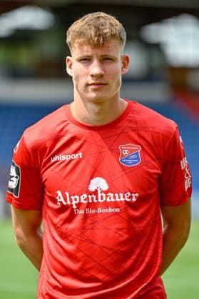Moritz Ruprecht SpVgg Unterhaching 3 Liga, portrait date 2024 2025 xslx