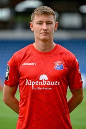 Florian Schmid SpVgg Unterhaching 3 Liga, portrait date 2024 2025 xslx