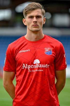 Lenn Jastremski SpVgg Unterhaching 3 Liga, portrait date 2024 2025 xslx