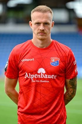Thomas Winklbauer SpVgg Unterhaching 3 Liga, portrait date 2024 2025 xslx