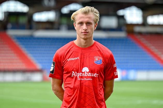 Ben Westermeier SpVgg Unterhaching 3 Liga, portrait date 2024 2025 xslx