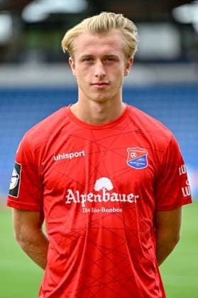 Ben Westermeier SpVgg Unterhaching 3 Liga, portrait date 2024 2025 xslx