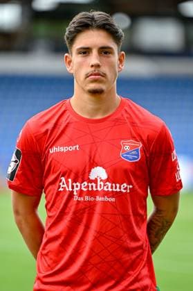 Alexander Leuthard SpVgg Unterhaching 3 Liga, portrait date 2024 2025 xslx