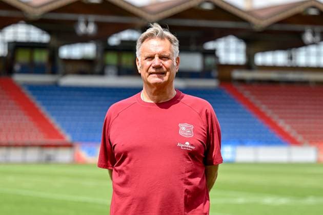 Manfred Sommer team manager SpVgg Unterhaching 3 Liga, portrait date 2024 2025 xslx