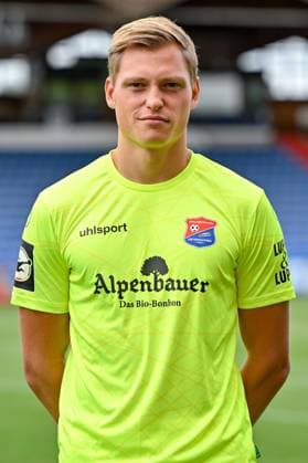 Fabian Scherger SpVgg Unterhaching 3 Liga, portrait date 2024 2025 xslx