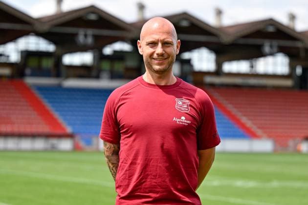 Dennis Göller Athletics coach SpVgg Unterhaching 3 Liga, portrait date 2024 2025 xslx