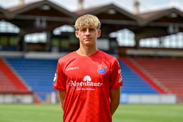 Felix Lautenbacher SpVgg Unterhaching 3 Liga, portrait date 2024 2025 xslx