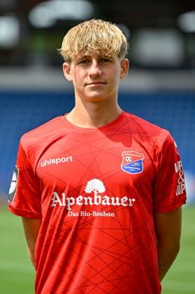 Felix Lautenbacher SpVgg Unterhaching 3 Liga, portrait date 2024 2025 xslx