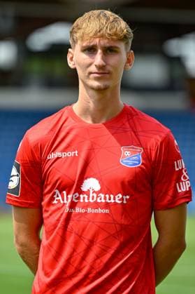 Nils Ortel SpVgg Unterhaching 3 Liga, portrait date 2024 2025 xslx