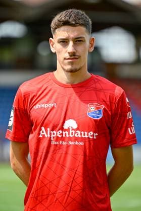 Noa Gabriel Simic SpVgg Unterhaching 3 Liga, portrait date 2024 2025 xslx