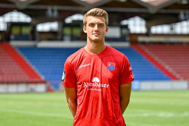 Ben Schlicke SpVgg Unterhaching 3 Liga, portrait date 2024 2025 xslx