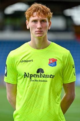 Konstantin Heide SpVgg Unterhaching 3 Liga, portrait date 2024 2025 xslx