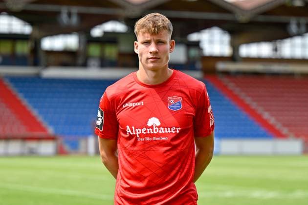 Moritz Ruprecht SpVgg Unterhaching 3 Liga, portrait date 2024 2025 xslx