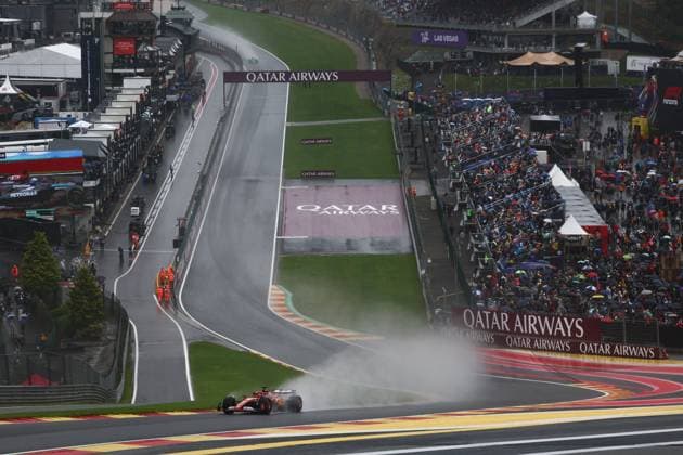 F1 Belgian Grand Prix 2024 Practice 3 Charles Leclerc of Ferrari during third practice ahead of the Formula 1 Belgian Grand Prix at Spa-Francorchamps in Spa, Belgium on July 27, 2024. Spa Belgium  Copyright: xJakubxPorzyckix originalFilename:porzycki-f1belgia240727_npYfj.jpg