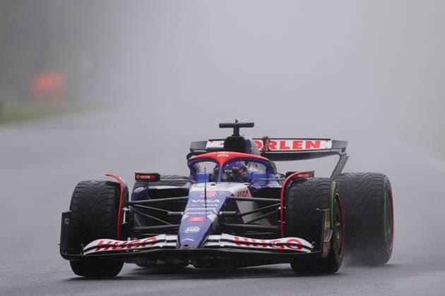 F1 Grand Prix of Hungary - Qualifying Daniel Ricciardo of Australia driving the (3) Visa Cash App RB Formula One Team VCARB 01 on track during practice ahead of the F1 Grand Prix of Belgium at Circuit de Spa-Francorchamps on July 27, 2024, in Spa, Belgium. Spa Circuit de Spa-Francorchamps Spa Belgium RL_GPF1BELG24_00691 Copyright: xRicardoxLarreinax