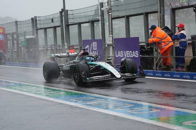 27 07 2024, Circuit de Spa Francorchamps, Spa Francorchhamps, Formula 1 Rolex Belgian Grand Prix 2024 , in the picture George Russell GBR , Mercedes AMG Petronas Formula One Team Defodi 506 20240726 hbr 2831 Defodi-506