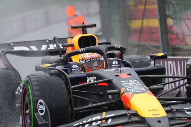 Formula 1 Rolex Belgian Grand Prix 2024 27 07 2024, Circuit de Spa Francorchamps, Spa Francorchhamps, Formula 1 Rolex Belgian Grand Prix 2024 , pictured Max Verstappen NLD , Oracle Red Bull Racing nordphotoxGmbHx xBratic nph00250
