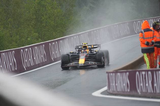 Formula 1 Rolex Belgian Grand Prix 2024 27 07 2024, Circuit de Spa Francorchamps, Spa Francorchhamps, Formula 1 Rolex Belgian Grand Prix 2024 , pictured Sergio Perez MEX , Oracle Red Bull Racing nordphotoxGmbHx xBratic nph00250