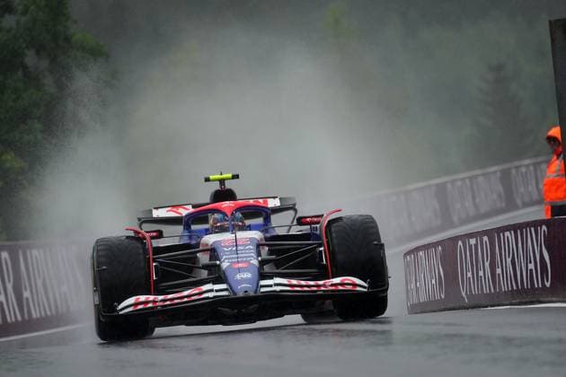 Formula 1 Rolex Belgian Grand Prix 2024 27 07 2024, Circuit de Spa Francorchamps, Spa Francorchhamps, Formula 1 Rolex Belgian Grand Prix 2024 , pictured Yuki Tsunoda JPN , Visa Cash App RB Formula One Team nordphotoxGmbHx xBratic nph00250
