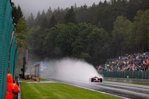 55 Carlos Sainz ESP, Scuderia Ferrari HP , F1 Grand Prix of Belgium at Circuit de Spa Francorchamps on July 27, 2024 in Spa Francorchamps, Belgium Photo by HOCH ZWEI Spa Francorchamps Belgium