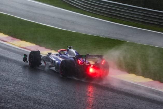 03 RICCIARDO Daniel (aus), Visa Cash App RB F1 Team VCARB 01, action during the Formula 1 Rolex Belgian Grand Prix 2024, 14th round of the 2024 Formula One World Championship, WM, Weltmeisterschaft from July 26 to 28, 2024 on the Circuit de Spa-Francorchamps, in Stavelot, Belgium - F1 - BELGIAN GRAND PRIX 2024 DPPI Panoramic  240727_R14_BELGIO_DP_FG004067