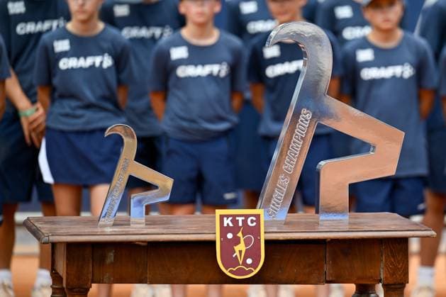 TENNIS - ATP, Tennis Herren Generali Open 2024 KITZBUEHEL,AUSTRIA,27.JUL.24 - TENNIS - ATP World Tour, Generali Open. Image shows a feature with the trophies.  GEPAxpictures xDanielxSchoenherr