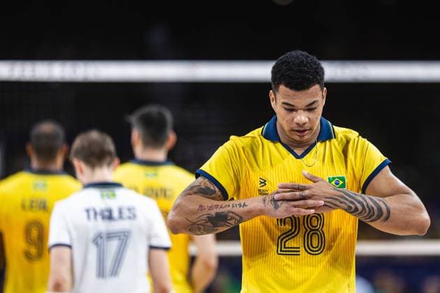 Italy x Brazil PARIS, IF - 27.07.2024: ITALY X BRAZIL - Volleyball - Paris 2024 Olympics - Brazil (Photo: Luca Castro Fotoarena) x2581278x  LucaxCastro