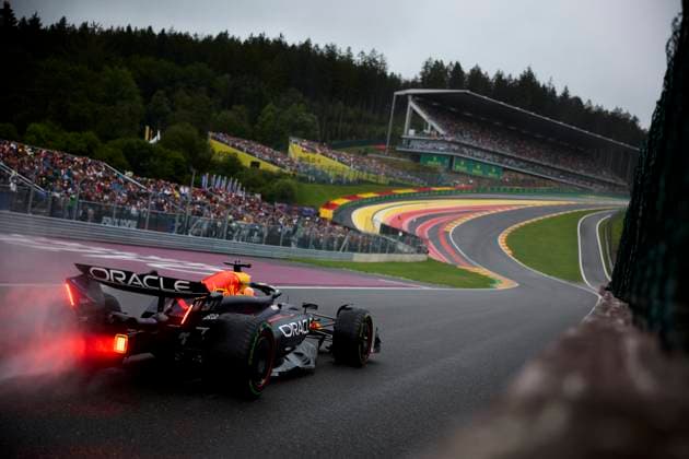 F1 Grand Prix of Hungary - Qualifying Max Verstappen of the Netherlands driving the (1) Oracle Red Bull Racing RB20 on track during qualifying ahead of the F1 Grand Prix of Belgium at Circuit de Spa-Francorchamps on July 27, 2024, in Spa, Belgium. Spa Circuit de Spa-Francorchamps Spa Belgium RL_GPF1BELG24_00746 Copyright: xRicardoxLarreinax