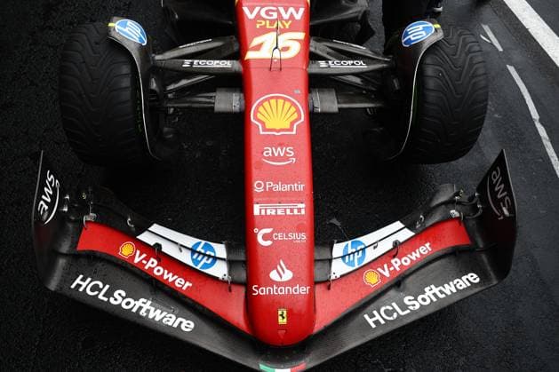 F1 Belgian Grand Prix 2024 Qualifying Ferrari car of Charles Leclerc after qualifying ahead of the Formula 1 Belgian Grand Prix at Spa-Francorchamps in Spa, Belgium on July 27, 2024. Spa Belgium  Copyright: xJakubxPorzyckix originalFilename:porzycki-f1belgia240727_npemY.jpg