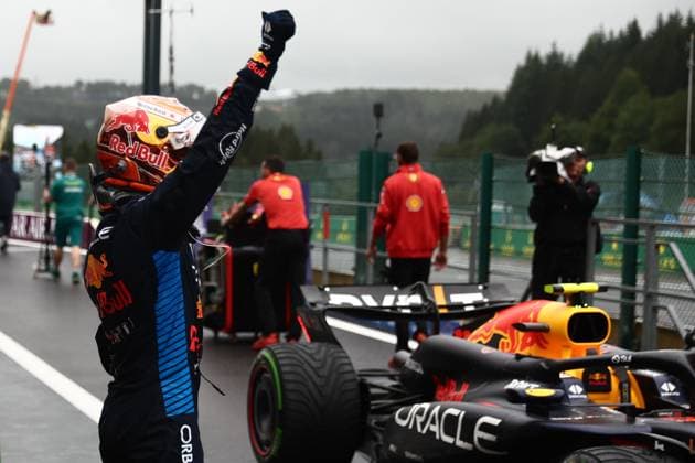 F1 Belgian Grand Prix 2024 Qualifying Max Verstappen of Red Bull Racing after qualifying ahead of the Formula 1 Belgian Grand Prix at Spa-Francorchamps in Spa, Belgium on July 27, 2024. Spa Belgium  Copyright: xJakubxPorzyckix originalFilename:porzycki-f1belgia240727_nprKf.jpg