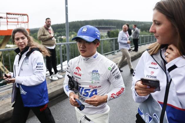 F1 Belgian Grand Prix 2024 Qualifying Yuki Tsunoda of RB during qualifying ahead of the Formula 1 Belgian Grand Prix at Spa-Francorchamps in Spa, Belgium on July 27, 2024. Spa Belgium  Copyright: xJakubxPorzyckix originalFilename:porzycki-f1belgia240727_npS1A.jpg