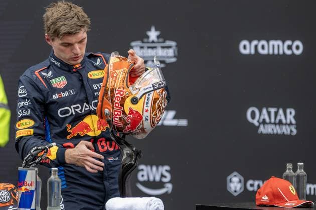 NÃ‚Â°1 Max Verstappen NDL Oracle Red Bull Racing during Formula 1 Rolex Belgian Grand Prix 2024 - Qualifying, Formula 1 Championship in Belgium, Belgium, July 27 2024  Copyright: xOttoxMoretti IPAxSportx xipa-agex xx IPA_48313529 IPA_Agency_IPA48313529